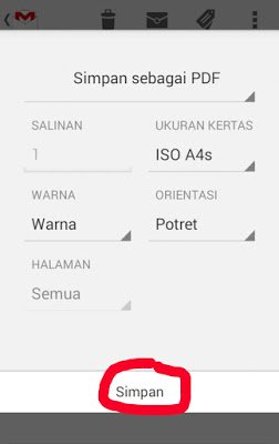 Cara membuat file pdf dengan aplikasi gmail