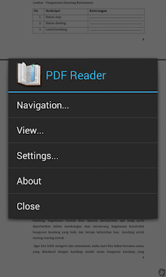 Cara membaca ebook pada android