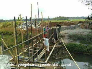 contoh pengeluaran pemerintah daerah dan pemerintah pusat