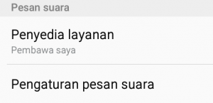 Cara mencari dan memutar pesan suara ( voicemail ) pada nomor handphone