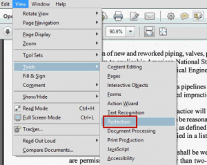Memberi Password pada file PDF dengan Adobe Acrobat Pro