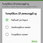 Cara menyembunyikan Nomor Ponsel saat menelpon seseorang