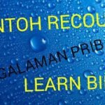 Contoh Sederhana Recount ( Pengalaman Pribadi ) dan Artinya