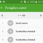 Cara membuat Panggilan Cepat agar tak perlu mencari Kontak Telepon