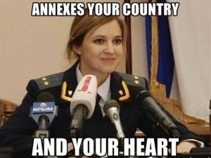 Natalia Polkonskaya, Jaksa Agung Crimea yang membuat terpukau mata seorang Pria