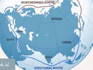 Rute perdagangan lewat laut utara